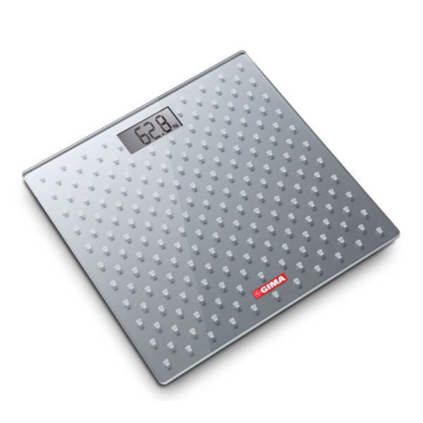 Gima BILANCIA DIGITALE IN VETRO - GRIGIA